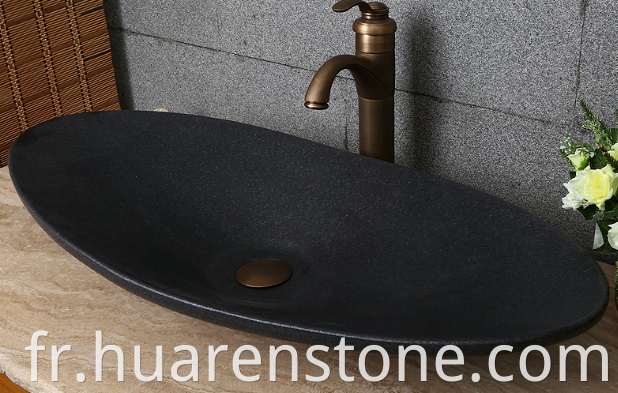 Black Granite Bathroom Sink